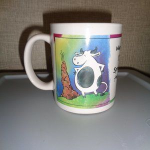 Leanin' Tree Cow Mug